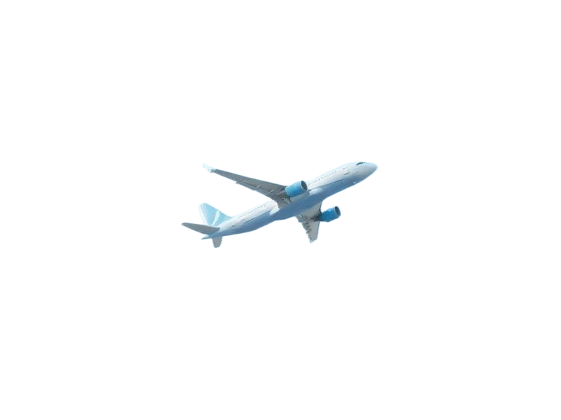 Simulador examen TCP — avión comercial